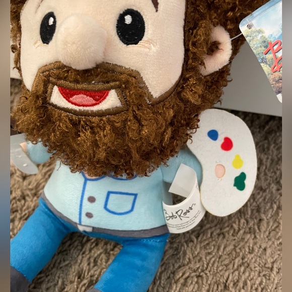 Fiesta Bob Ross 6.5 Inch Plush Toy - Picture 2 of 4